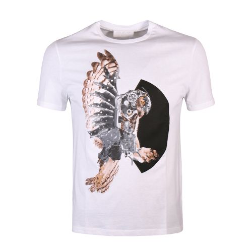 Men's Eagle Print T-shirt S - Neil Barrett - Modalova