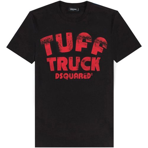 Men's Tuff Track Print T-shirt S - Dsquared2 - Modalova