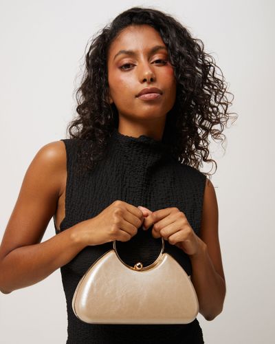 Concha sac à main de soirée avec bandoulière amovible - Misako - Modalova