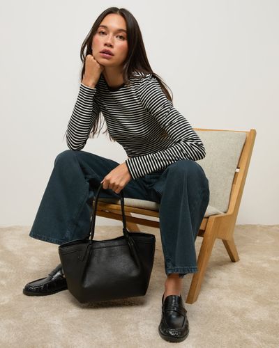 Misako Folni sac cabas moyen Noir - Misako - Modalova