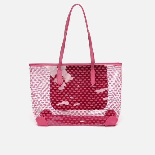 Monoplastic Grand sac shopper transparent avec impression monogramme - Misako - Modalova