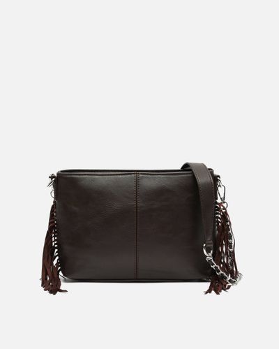 Anabela Petit sac à bandoulière avec franges - Misako - Modalova