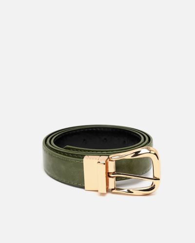 Mireia ceinture réversible avec boucle carrée / 90 - Misako - Modalova