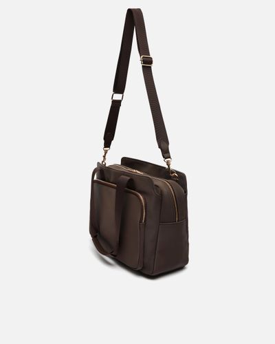 Yasu mallette d'ordinateur style shopper 13.3 pouces avec bandoulière amovible - Misako - Modalova