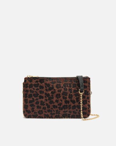 Leopardina bolso de fiesta pequeño animal print - Misako - Modalova