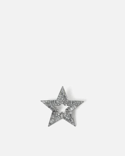 Estrella broche en forme d'étoile avec détails brillants - Misako - Modalova