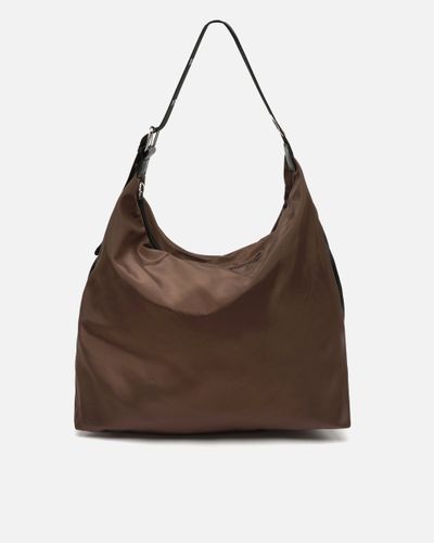 Grand sac hobo Kusa en nylon - Misako - Modalova
