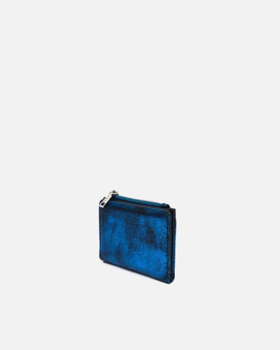 Verito petit porte-monnaie à finition métallisée - Misako - Modalova