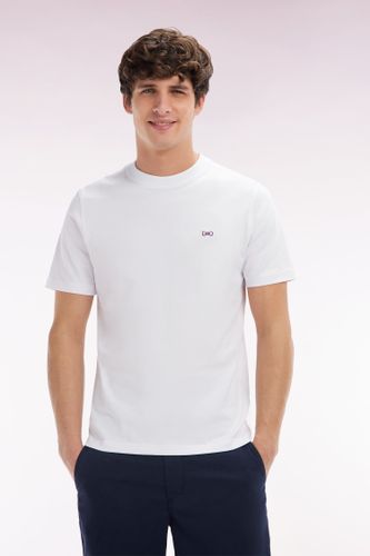 T-shirt En Coton Broderie Dos Cerclée Coupe Droite - Eden Park - Modalova