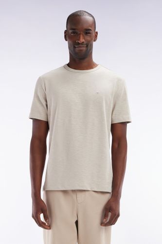 T-shirt En Jersey De Coton Slub Coupe Droite - Eden Park - Modalova