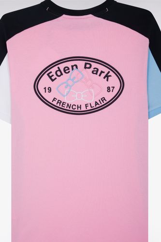 T-shirt À Manches Courtes En Coton Coupe Droite - Eden Park - Modalova
