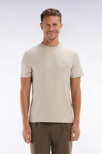 T-shirt Uni En Lyocell Et Coton Coupe Droite - Eden Park - Modalova