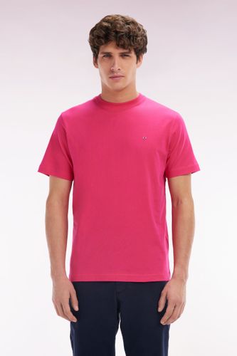 T-shirt En Coton Pima Broderie Dos Coupe Droite - Eden Park - Modalova