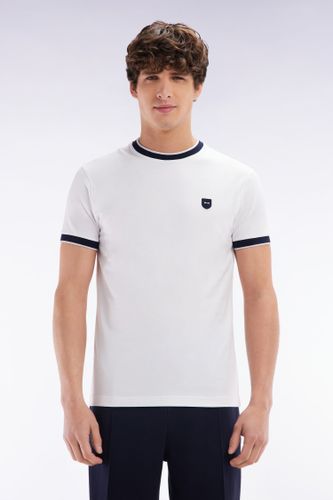 T-shirt En Coton Stretch Coupe Ajustée - Eden Park - Modalova