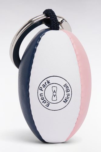 Porte-clefs Ballon De Rugby En Cuir Synthétique - Eden Park - Modalova