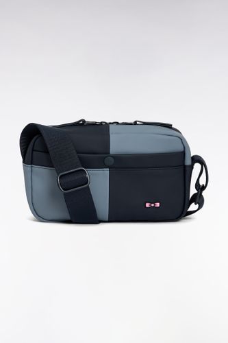 Camera Bag En Gomme Coupé-cousu Marine Et - Eden Park - Modalova