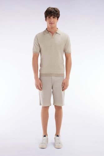 Bermuda En Lyocell Et Coton Stretch Coupe Droite - Eden Park - Modalova