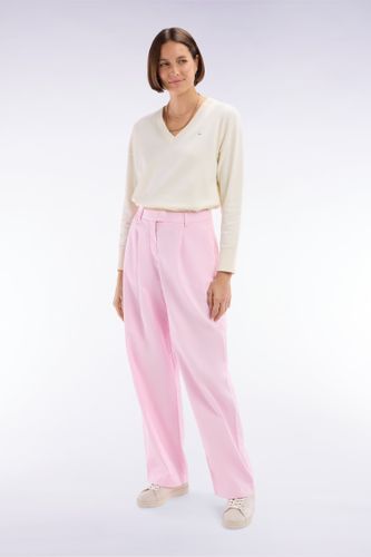 Pantalon En Coton Stretch Coupe Décontractée - Eden Park - Modalova