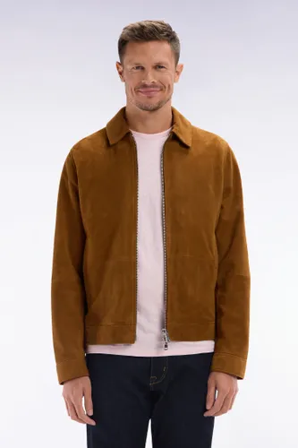 Blouson Zippé En Cuir Suédé - Eden Park - Modalova