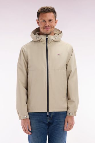Blouson Coupe-vent En Nylon Soft Touch À Capuche - Eden Park - Modalova