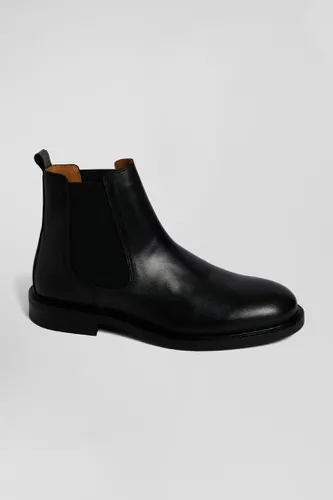 Chelsea boots en cuir noir - Eden Park - Modalova