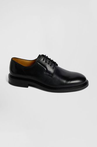 Derbies lacés en cuir noir - Eden Park - Modalova