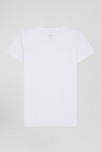 T-shirt en coton stretch blanc - Eden Park - Modalova