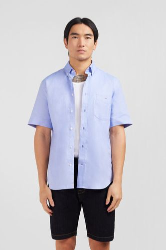 Chemisette Bleu Unie En Coton - EDEN PARK - Modalova