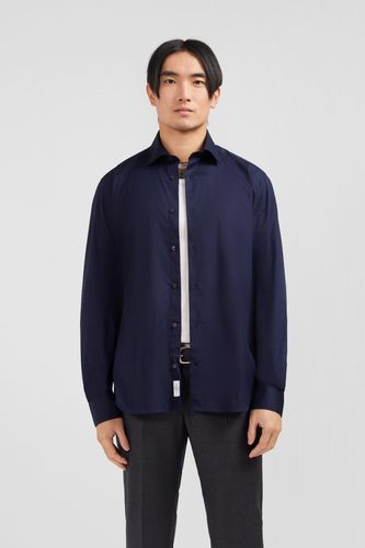 Chemise Slim En Popeline Stretch - EDEN PARK - Modalova