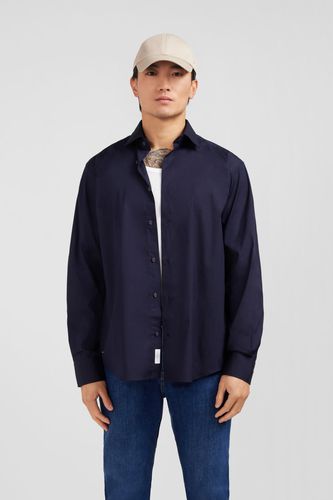 Chemise Marine Regular En Popeline Stretch - EDEN PARK - Modalova
