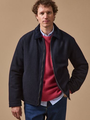 Blouson aviateur lainage chaud - Cyrillus - Modalova