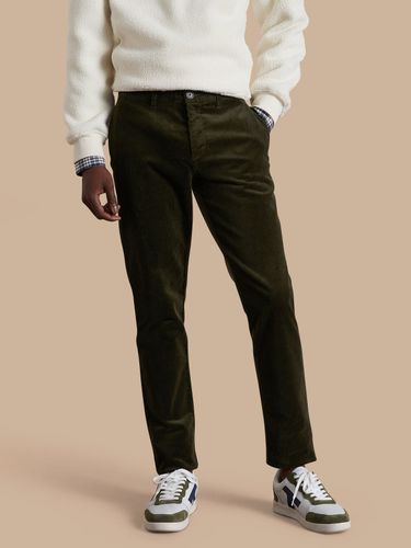 Chino velours regular homme - Cyrillus - Modalova