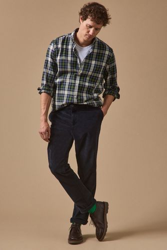 Pantalon taille élastiquée velours - Cyrillus - Modalova
