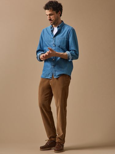 Pantalon taille élastiquée velours - Cyrillus - Modalova