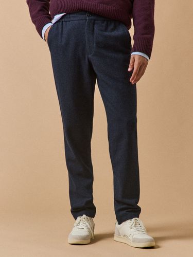 Pantalon taille élastiquée lainage - Cyrillus - Modalova