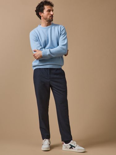 Pantalon taille élastiquée lainage - Cyrillus - Modalova