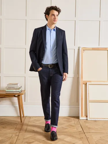 Chemise popeline rayée Slim Fit - Cyrillus - Modalova