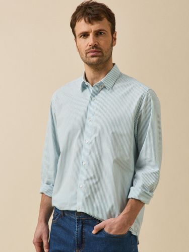 Chemise rayée coupe contemporaine - Cyrillus - Modalova
