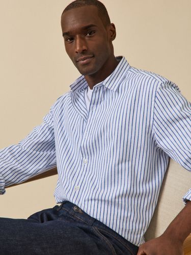 Chemise rayée coupe contemporaine - Cyrillus - Modalova