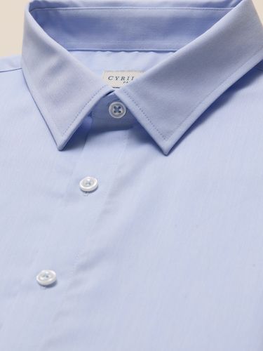 Chemise twill uni coupe contemporaine - Cyrillus - Modalova