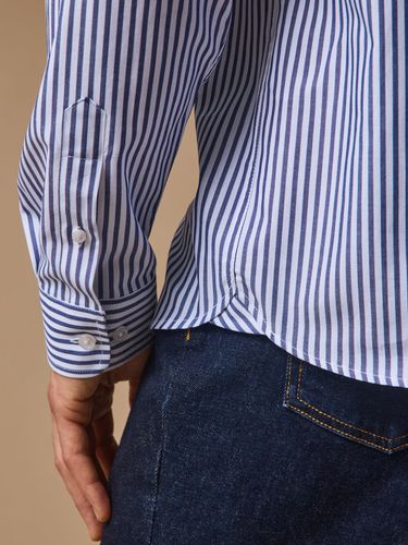 Chemise coton biologique - coupe ajustée - Cyrillus - Modalova