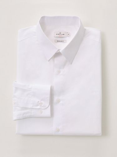 Chemise Regular Fit popeline unie easy care - Cyrillus - Modalova