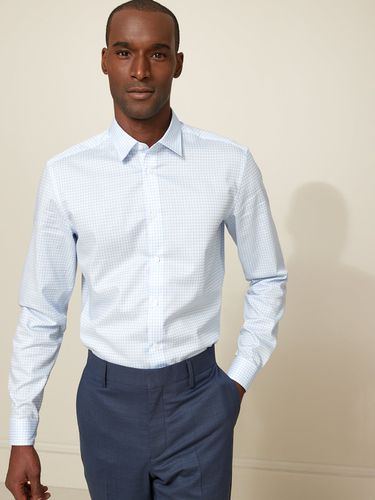 Chemise carreaux Slim Fit non iron - Cyrillus - Modalova