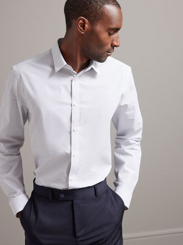 Chemise carreaux slim fit non iron - Cyrillus - Modalova