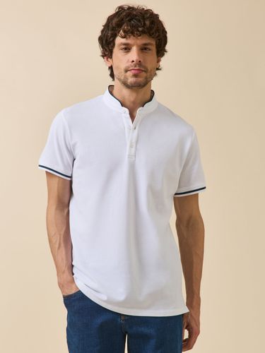 Polo col officier coton biologique - Cyrillus - Modalova