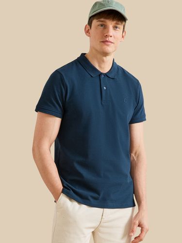 Polo uni maille piquée coton biologique - Cyrillus - Modalova