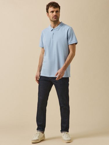 Polo uni maille piquée coton biologique - Cyrillus - Modalova