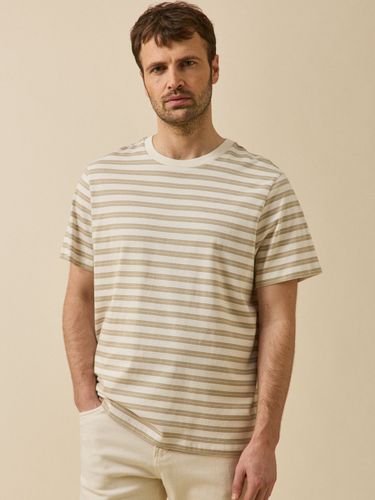 T-shirt rayé coton biologique - Cyrillus - Modalova