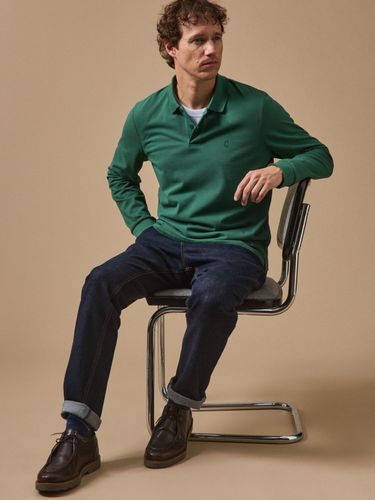 Polo maille piquée coton biologique - Cyrillus - Modalova