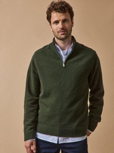 Pull col montant zippé homme - Cyrillus - Modalova